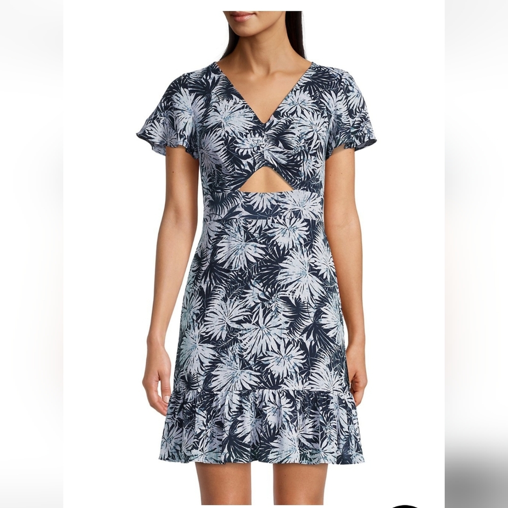 MICHAEL Michael KorsPalm Kate Floral-Printed Minidress size 10
